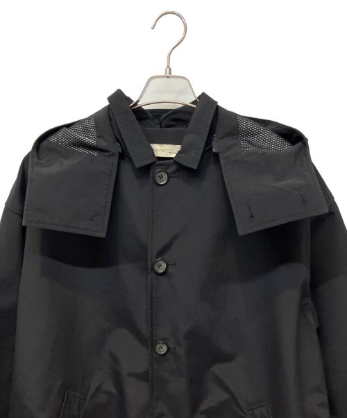 TOKYO DESTIGN STUDIO（東京デザインスタジオ）TOKYO DESTIGN STUDIO (東京デザインスタジオ) NEW BALANCE (ニューバランス) フーデッドコート ブラック サイズ:Lの古着・服飾アイテム