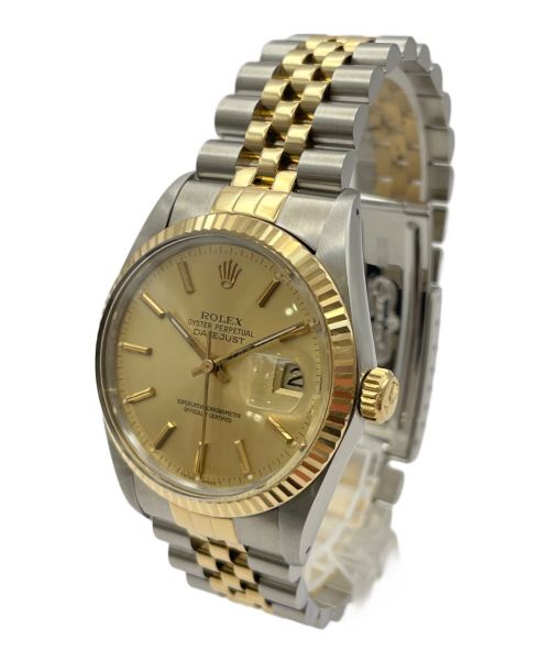 ROLEX（ロレックス）ROLEX (ロレックス) デイトジャスト36 シャンパン文字盤 サイズ:36mmの古着・服飾アイテム