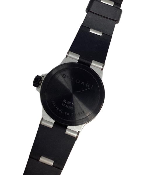 BVLGARI（ブルガリ）BVLGARI (ブルガリ) 腕時計 ブラックの古着・服飾アイテム