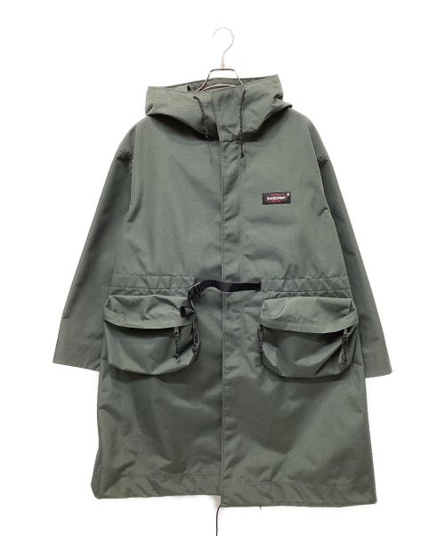 UNDERCOVER（アンダーカバー）UNDERCOVER (アンダーカバー) EASTPAK (イーストパック) ナイロンモッズコート グリーン サイズ:3の古着・服飾アイテム