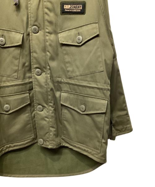 GRIP SWANY（グリップスワニー）GRIP SWANY (グリップスワニー) コールドウェザーパーカー カーキ サイズ:Mの古着・服飾アイテム