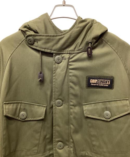 GRIP SWANY（グリップスワニー）GRIP SWANY (グリップスワニー) コールドウェザーパーカー カーキ サイズ:Mの古着・服飾アイテム