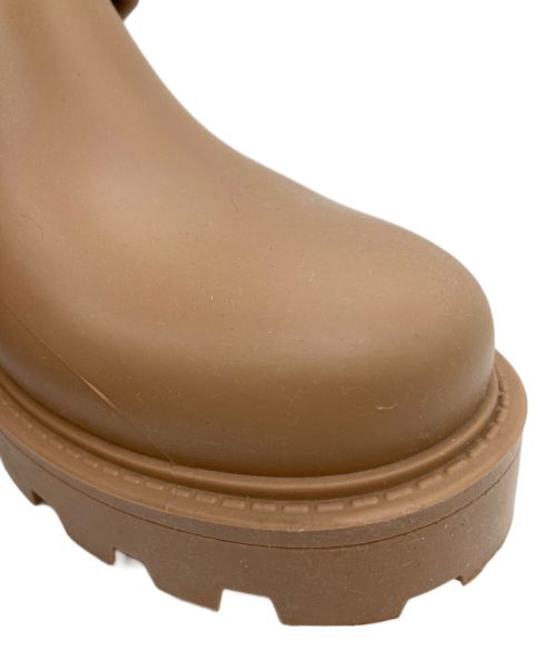 JIMMY CHOO（ジミーチュウ）JIMMY CHOO (ジミーチュウ) レインブーツ ベージュ サイズ:37の古着・服飾アイテム