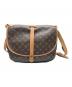 LOUIS VUITTON (ルイ ヴィトン) LOUIS VUITTON (ルイヴィトン)  ショルダーバッグ モノグラムソミュール35 ショルダーバッグ  ブラウン：40000円