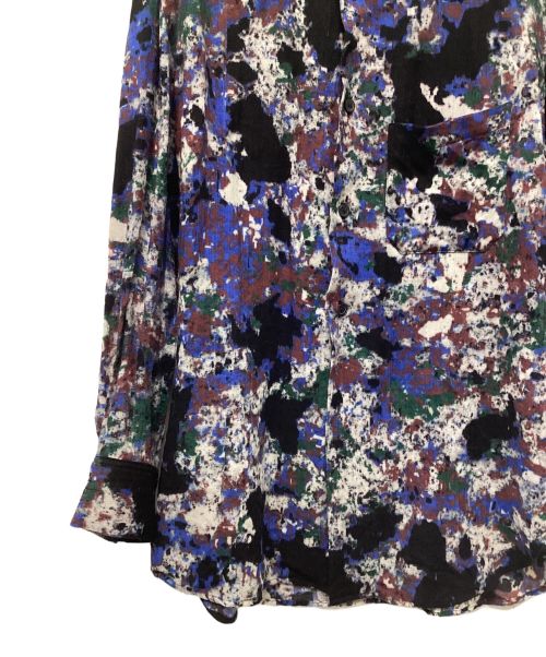 Y's（ワイズ）Y's (ワイズ) WOOL SPOT CAMO PRINT BASIC ブラック サイズ:2の古着・服飾アイテム