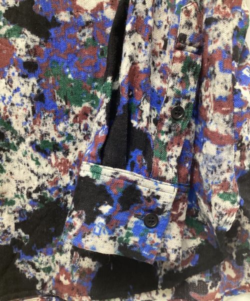 Y's（ワイズ）Y's (ワイズ) WOOL SPOT CAMO PRINT BASIC ブラック サイズ:2の古着・服飾アイテム