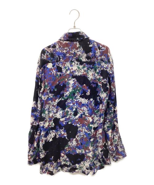 Y's（ワイズ）Y's (ワイズ) WOOL SPOT CAMO PRINT BASIC ブラック サイズ:2の古着・服飾アイテム