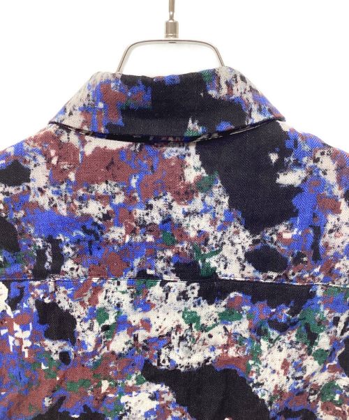 Y's（ワイズ）Y's (ワイズ) WOOL SPOT CAMO PRINT BASIC ブラック サイズ:2の古着・服飾アイテム