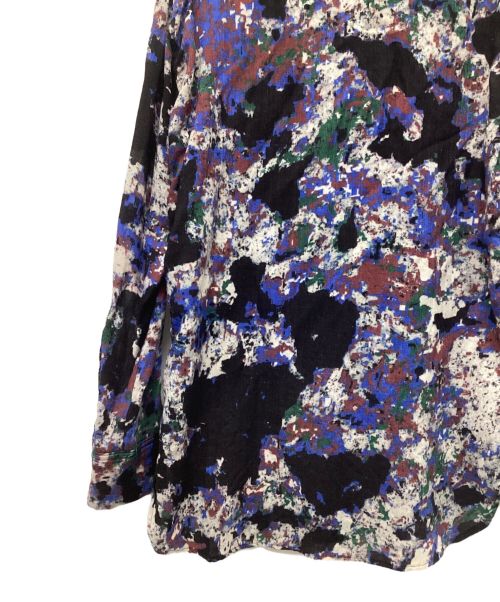 Y's（ワイズ）Y's (ワイズ) WOOL SPOT CAMO PRINT BASIC ブラック サイズ:2の古着・服飾アイテム