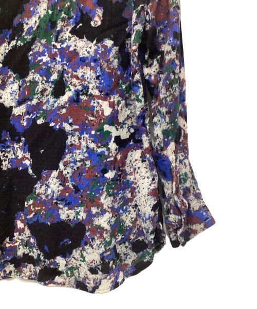 Y's（ワイズ）Y's (ワイズ) WOOL SPOT CAMO PRINT BASIC ブラック サイズ:2の古着・服飾アイテム