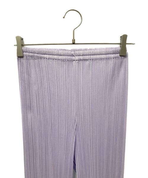 PLEATS PLEASE（プリーツプリーズ）PLEATS PLEASE (プリーツプリーズ) プリーツパンツ パープル サイズ:Lの古着・服飾アイテム