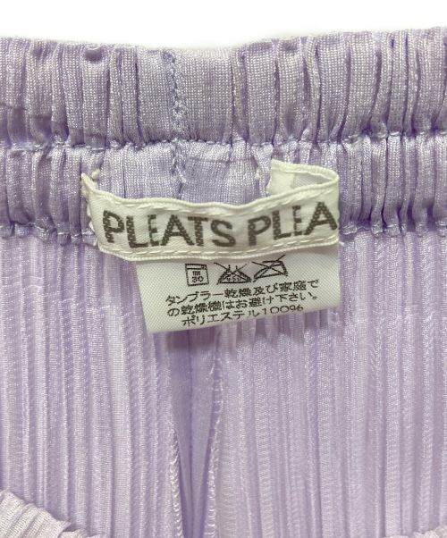 PLEATS PLEASE（プリーツプリーズ）PLEATS PLEASE (プリーツプリーズ) プリーツパンツ パープル サイズ:Lの古着・服飾アイテム