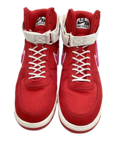 NIKE（ナイキ）NIKE (ナイキ) ハイカットスニーカー レッド サイズ:9の古着・服飾アイテム