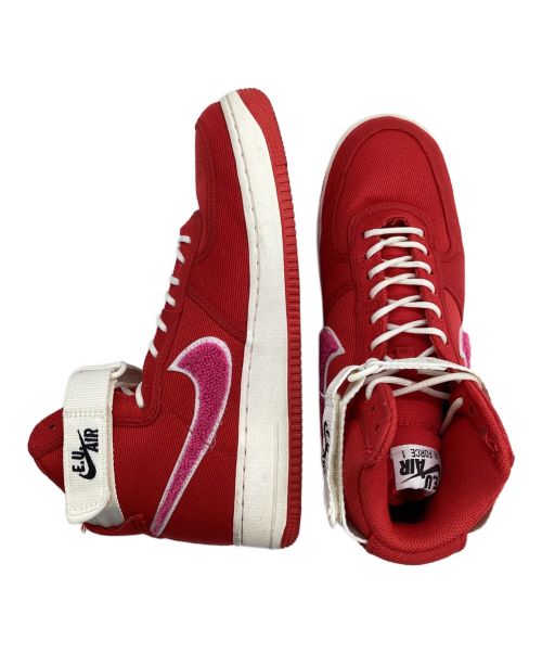 NIKE（ナイキ）NIKE (ナイキ) ハイカットスニーカー レッド サイズ:9の古着・服飾アイテム