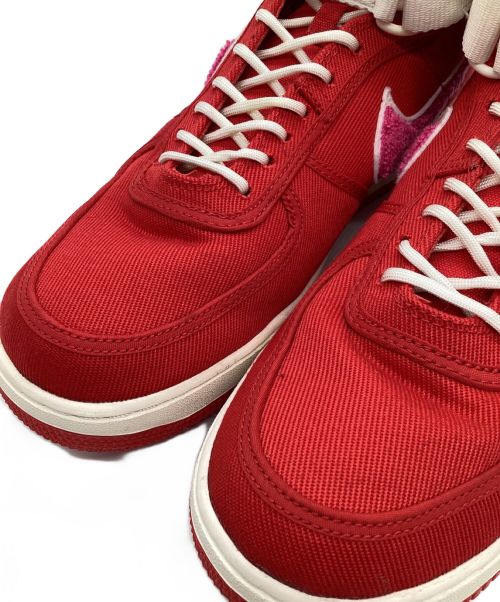 NIKE（ナイキ）NIKE (ナイキ) ハイカットスニーカー レッド サイズ:9の古着・服飾アイテム