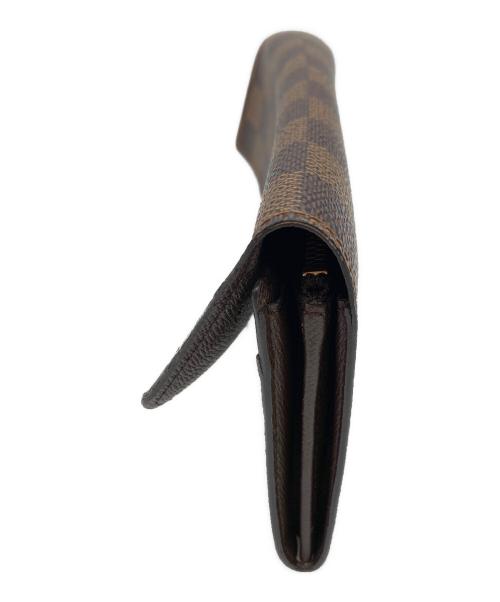 LOUIS VUITTON（ルイ ヴィトン）LOUIS VUITTON (ルイ ヴィトン) 長財布　ダミエ ブラウンの古着・服飾アイテム