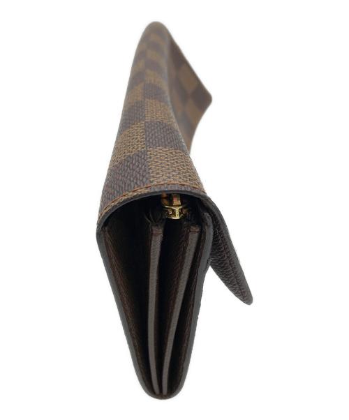 LOUIS VUITTON（ルイ ヴィトン）LOUIS VUITTON (ルイ ヴィトン) 長財布　ダミエ ブラウンの古着・服飾アイテム