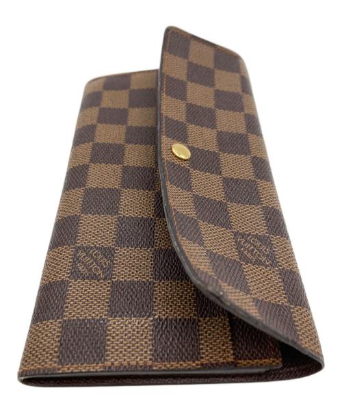 LOUIS VUITTON（ルイ ヴィトン）LOUIS VUITTON (ルイ ヴィトン) 長財布　ダミエ ブラウンの古着・服飾アイテム