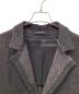 Y's (ワイズ) NEPPY HERRINGBONE LEFT COLLAR SLIT JACKET ブラック サイズ:1：37000円