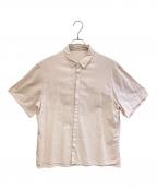 MITTANミッタン）の古着「竹半袖シャツ」｜ピンク