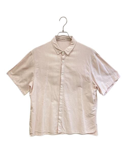 MITTAN（ミッタン）MITTAN (ミッタン) 竹半袖シャツ ピンク サイズ:Mの古着・服飾アイテム
