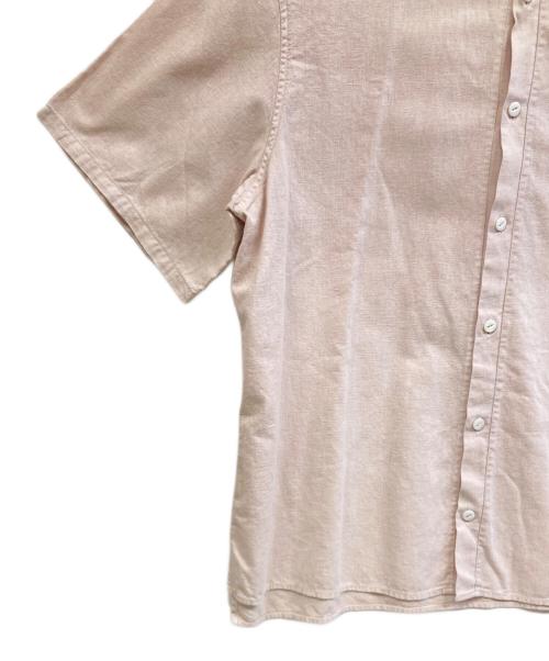 MITTAN（ミッタン）MITTAN (ミッタン) 竹半袖シャツ ピンク サイズ:Mの古着・服飾アイテム