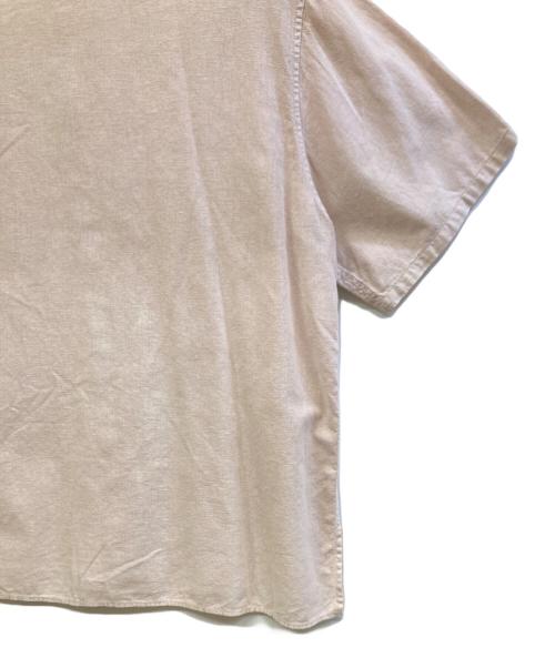 MITTAN（ミッタン）MITTAN (ミッタン) 竹半袖シャツ ピンク サイズ:Mの古着・服飾アイテム