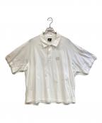 mout recon tailorマウトリーコンテーラー）の古着「ポロシャツ」｜ホワイト