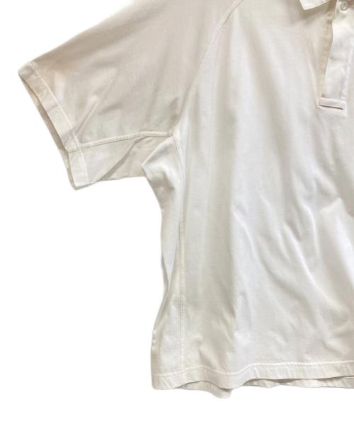 mout recon tailor（マウトリーコンテーラー）mout recon tailor (マウトリーコンテーラー) ポロシャツ ホワイト サイズ:Lの古着・服飾アイテム