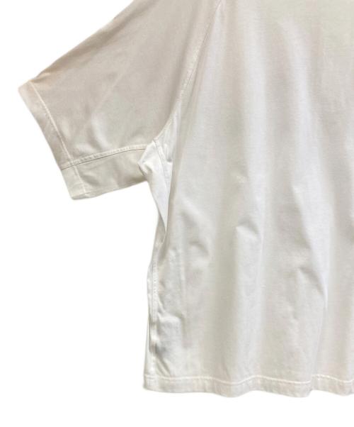 mout recon tailor（マウトリーコンテーラー）mout recon tailor (マウトリーコンテーラー) ポロシャツ ホワイト サイズ:Lの古着・服飾アイテム