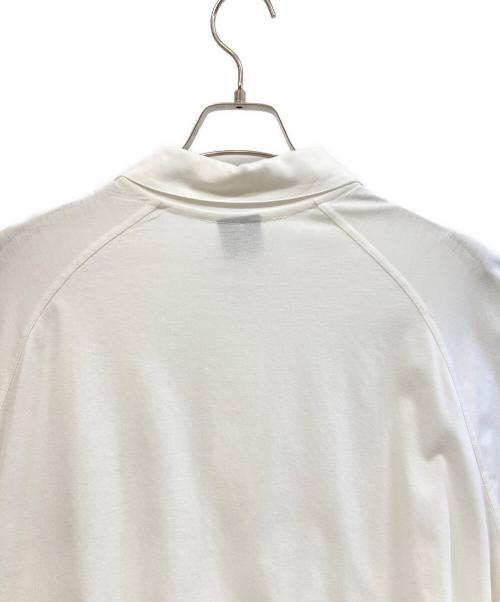 mout recon tailor（マウトリーコンテーラー）mout recon tailor (マウトリーコンテーラー) ポロシャツ ホワイト サイズ:Lの古着・服飾アイテム