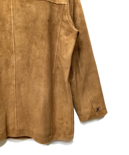 SEEALL（シーオール）SEEALL (シーオール) シープレザーコート ブラウン サイズ:46の古着・服飾アイテム