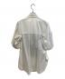ENFOLD (エンフォルド) スビンタイプライター Petal Sleeve combi SHIRT ホワイト サイズ:38：5000円