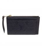 LOUIS VUITTONルイ ヴィトン）の古着「ポルトカルトジップ」｜ブラック