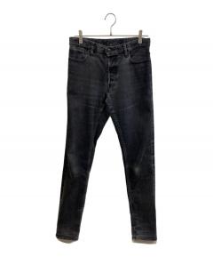 中古・古着通販】mnml (ミニマル) ダメージスキニーデニムパンツ