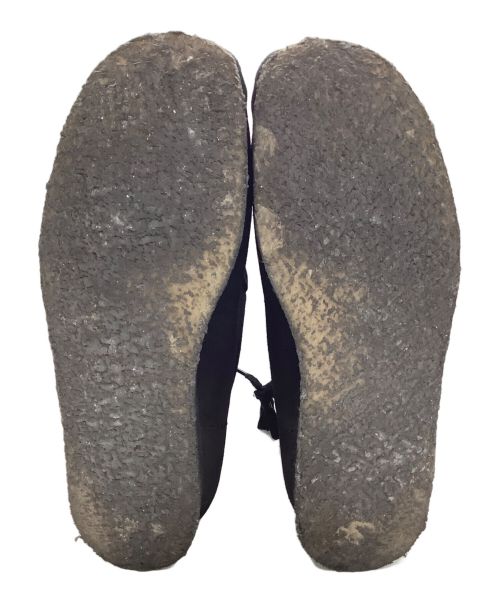 CLARKS（クラークス）CLARKS (クラークス) ワラビーシューズ ブラック サイズ:8 1/2の古着・服飾アイテム
