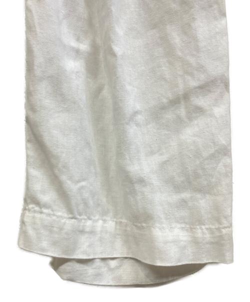 MARKAWARE（マーカウェア）MARKAWARE (マーカウェア) クラシックフィットイージーパンツ ヘンプ細布 ホワイト サイズ:Mの古着・服飾アイテム