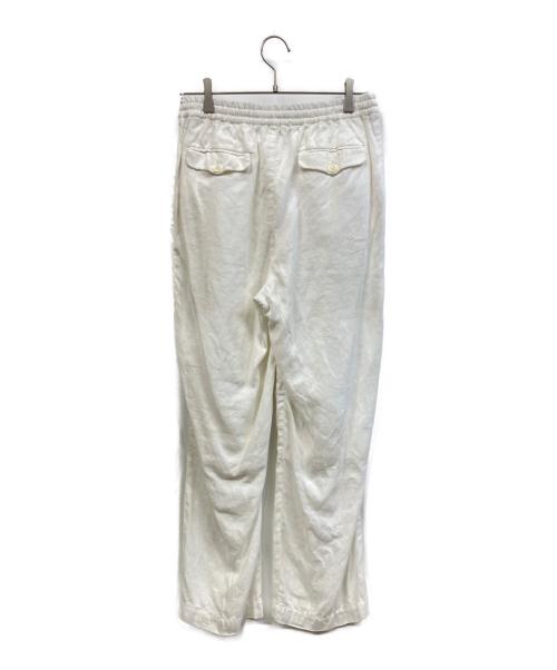 MARKAWARE（マーカウェア）MARKAWARE (マーカウェア) クラシックフィットイージーパンツ ヘンプ細布 ホワイト サイズ:Mの古着・服飾アイテム