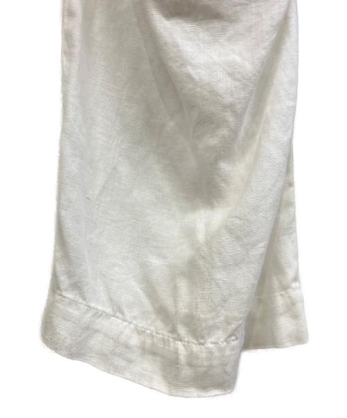MARKAWARE（マーカウェア）MARKAWARE (マーカウェア) クラシックフィットイージーパンツ ヘンプ細布 ホワイト サイズ:Mの古着・服飾アイテム