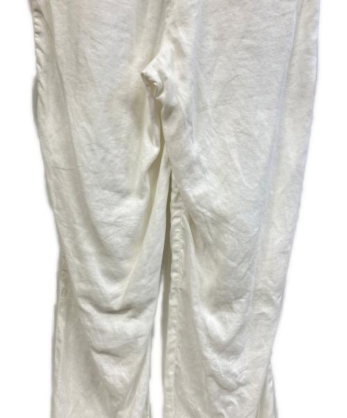 MARKAWARE（マーカウェア）MARKAWARE (マーカウェア) クラシックフィットイージーパンツ ヘンプ細布 ホワイト サイズ:Mの古着・服飾アイテム