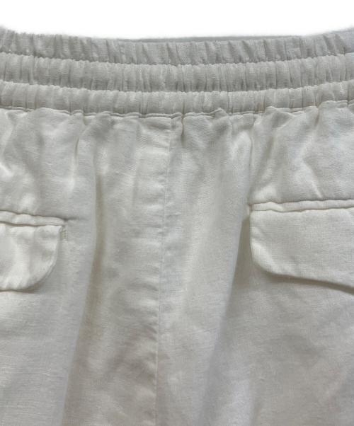 MARKAWARE（マーカウェア）MARKAWARE (マーカウェア) クラシックフィットイージーパンツ ヘンプ細布 ホワイト サイズ:Mの古着・服飾アイテム