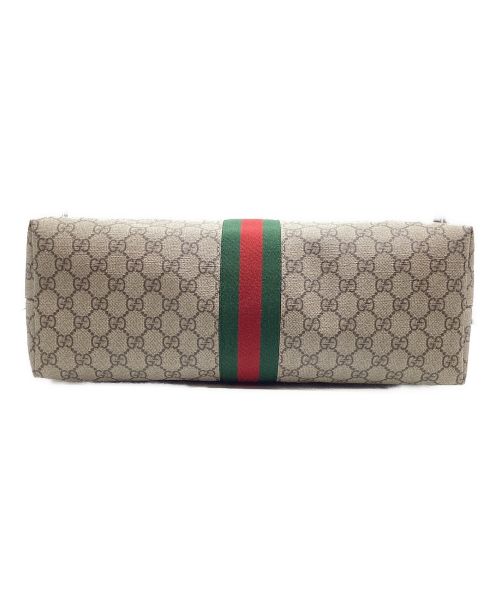 GUCCI（グッチ）GUCCI (グッチ) オフィディア ミディアムGGトートバッグ ベージュの古着・服飾アイテム
