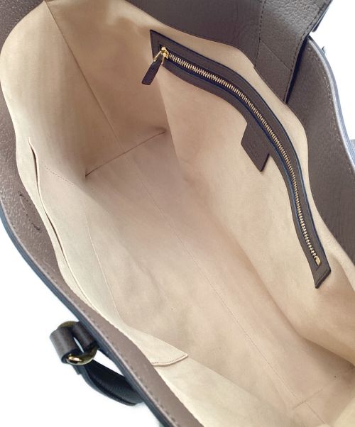 GUCCI（グッチ）GUCCI (グッチ) オフィディア ミディアムGGトートバッグ ベージュの古着・服飾アイテム