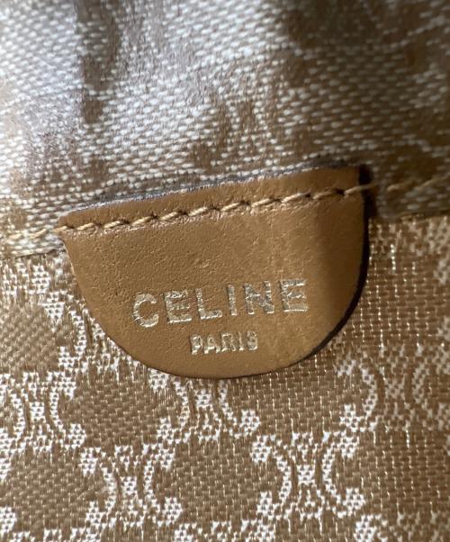 CELINE（セリーヌ）CELINE (セリーヌ) ナップサック型ワンショルダーバッグ ブラウンの古着・服飾アイテム