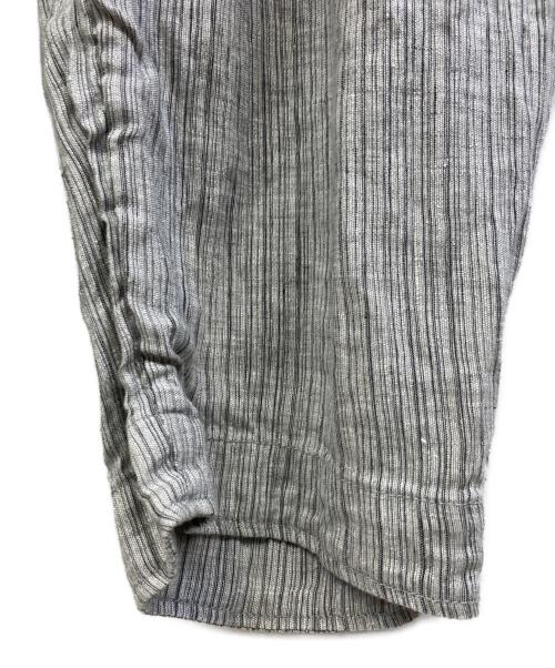 Porter Classic（ポータークラシック）Porter Classic (ポータークラシック) リネンクラシックパンツ ライトグレー サイズ:XXLの古着・服飾アイテム