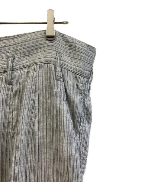 Porter Classic（ポータークラシック）Porter Classic (ポータークラシック) リネンクラシックパンツ ライトグレー サイズ:XXLの古着・服飾アイテム