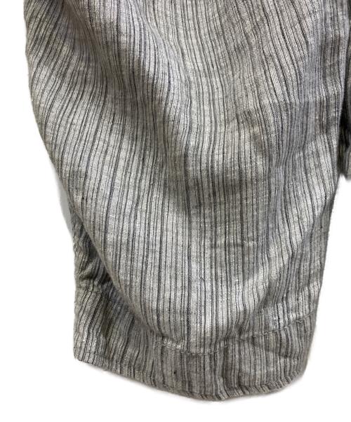 Porter Classic（ポータークラシック）Porter Classic (ポータークラシック) リネンクラシックパンツ ライトグレー サイズ:XXLの古着・服飾アイテム