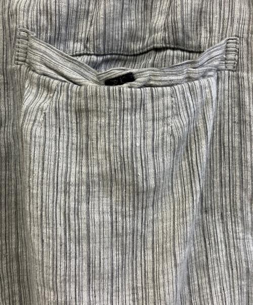 Porter Classic（ポータークラシック）Porter Classic (ポータークラシック) リネンクラシックパンツ ライトグレー サイズ:XXLの古着・服飾アイテム