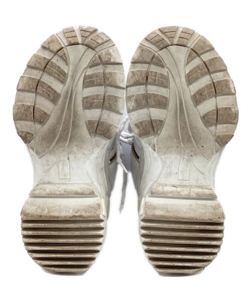Maison Margiela（メゾンマルジェラ）Maison Margiela (メゾンマルジェラ) ロートップレトロフィットスニーカー ホワイト サイズ:39の古着・服飾アイテム