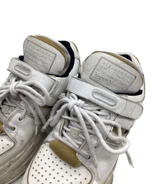 Maison Margiela（メゾンマルジェラ）Maison Margiela (メゾンマルジェラ) ロートップレトロフィットスニーカー ホワイト サイズ:39の古着・服飾アイテム